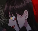 最低金額でダークな雰囲気のアイコン描きます ダークな雰囲気のアイコンを描きます イメージ1