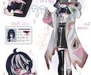 修正何度でも◎ホラーで雰囲気あるイラストを描きます ドリームコアやエンジェルコアなどの不穏でかわいいイラストを！ イメージ8