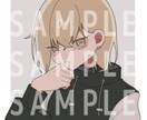 SNSアイコン制作承ります 最短即日納品！かわいいイラストをすばやくお届けします！☺︎ イメージ3