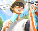 表情や雰囲気にこだわったアイコン・一枚絵描きます きれいすぎない、動きと感情あるイラスト イメージ8