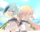 歌ってみた用イラストを制作いたします 活動者のみなさんを手伝いたい！ イメージ8