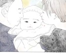 記念日や贈り物にぴったります おしゃれで繊細、心が温かくなる似顔絵描きます イメージ2