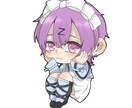 SNSで使用出来るアイコンや1枚絵を描きます ミニキャラや中性的なイラストを比較的低価格でお受けします！ イメージ2