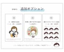 表情差分は１枚500円！あなたのアイコンを作ります 似顔絵実績200件以上。アート講師が描きます！ イメージ7