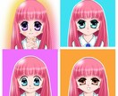 SNSのアイコンを作成します 差分でキャラクターアイコンを作成します イメージ2
