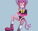 オリジナルキャラクターを描きます 立ち絵やアイコンなどにいかがでしょう。 イメージ3