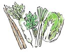 筆ペンでいろいろかきます 筆ペンと水彩で味のある絵や文字をおかきします イメージ6