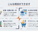 シニア起業×AI×輸入ビジネス相談できます 60代現役経営が「あなたの起業・挑戦」をじっくり相談し放題 イメージ4