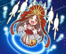 PSDデータ無料-イラスト制作全般承ります 太い主線のアニメ塗りで離れて見ても目を引く絵柄が特徴です！ イメージ4