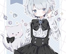 短納期！ゆるかわいいイラスト制作いたします 背景・小物無料！お気軽にご依頼ください イメージ1