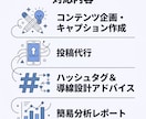 プロが一ヶ月間Instagram運用を併走します 最後まで丁寧に対応いたします！まずは相談からでも。 イメージ2
