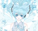 アニメのキャラクターを描いたアイコンます アイコンのカスタマイズ アニメのキャラクターを描いたアイコン イメージ1