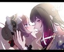 キャラクターの魅力を世界観ごと描き込みます 可愛い女の子！かっこいい男性！どんな用途でも任せてください イメージ2