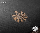 イニシャル等を使用したモノグラムロゴを制作します アルファベットの文字を重ね合わせ1つのロゴを制作します イメージ10