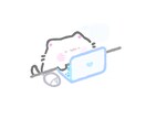 ゆるふわの猫ちゃんアイコンを安く売り！ます 猫好きの方へ！ゆるふわアイコンをどうぞ！ イメージ1