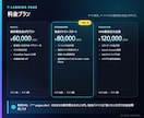 月額保守費0円の集客用LPを制作します 維持費0円から。構成案・文章作成・スマホ対応まで一括で イメージ2