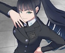 アニメ塗りでシンプルなイラスト描きます 動画サムネや告知、アイコン、プレゼントに イメージ3