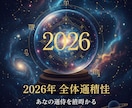 究極占術で視る2026年全体運鑑定します 2026年開運ナビゲーション波乱・チャンス・好転ポイント特定 イメージ1