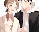 SNSアイコンや一枚絵制作を承ります かっこいい/かわいい/綺麗なキャラをお描きします イメージ4