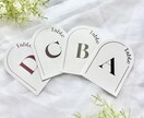 Wedding｜韓国風 テーブルナンバー作成します ナチュラルウェディングに合うペーパーアイテム／印刷まで イメージ2
