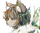 商用OK！厚塗り風キャラクターアイコン描きます お手軽に厚塗りイラストをあなたの手に イメージ3