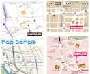 分かりやすく見やすい地図を作成します チラシ・HPに掲載できる簡易的でシンプルな地図を作成します！ イメージ2