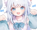 かわいいイラストを描きます 商用可！イラスト、サムネイルなどsnsアイコンなど書きます！ イメージ2