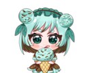 かわいいミニキャラを作成します かわいいミニキャラを丁寧に制作いたします！ イメージ5