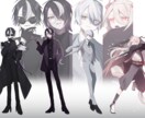 TRPGなどの立ち絵イラスト描きます 最短3日〜5日で納品できます！！ イメージ2