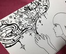 線画イラストをイメージ等に沿って描きます ロゴ、デザイン、写真をイラスト化、イメージ画を描きます イメージ10