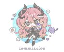 SDキャラクターの可愛いイラストを作成します お手頃価格で可愛いSDキャラクターを貴方に！ イメージ2
