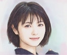 透明感！「パステル+色鉛筆+水彩」似顔絵作成します お気に入り写真をイラスト化でアイコンや記念品に！ イメージ1