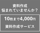 外資シニアマネージャーが説得力ある資料を作成します 外資コンサル出身。企画立案〜図解まで「勝つ資料」を制作します イメージ1