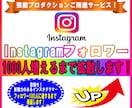 インスタのフォロワーが増えるよう拡散・宣伝します 【早期納品】Instagramのフォロワーを1000人増加〜 イメージ1