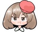 首元までのキャラ立ち絵制作します 解説動画の立ち絵、SNSアイコンにも！ イメージ5