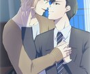 キャラクターのイラスト描きます 一人からカップル、団体までキャラと世界観を表現します！ イメージ6