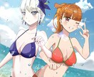 SNSや立ち絵など承ります かわいいもカッコいいも承ります！ イメージ2