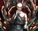 一枚絵を描きます 少々荒いタッチのイラストをご希望の方へ イメージ1