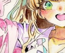 ご自身のAIイラストをアナログで描き直します 塗り絵師がAIイラストに命を吹き込みませます! イメージ2