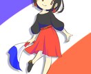 目を引くかわいいデフォルメイラスト作成します イメージ通りのイラストを作成できるよう協力致します！ イメージ2