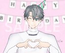 男性キャラのイラストを制作いたします 乙女ゲーム風やVTuber等の男性キャラを丁寧に描きます イメージ3