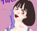 芸能人や一般の方の似顔絵を幅広く受け付けます 面白味と個性溢れるイラストに仕上げます。 イメージ1