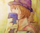 お写真を元に水彩で似顔絵を描きます 恋人や家族へのプレゼントや記念にどうぞ。 イメージ1
