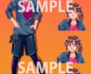 TRPG向けの立ち絵を作成します 設定を汲み取り、人物らしさを表現します。 イメージ1