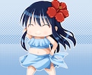 キャッチーなちびキャラSNSアイコン描きます 可愛いキャッチーな女の子のアイコンで人々の心を鷲掴みします イメージ5