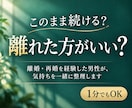 夫婦を続けるか離婚するか、迷うあなたの話を聴きます 離婚・再婚を経験｜どちらかに決めつけず一緒に整理 イメージ1