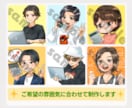 SNS活動を彩る！あなたの”分身”アイコン描きます 商用◎｜アニメ〜劇画など、多彩なタッチで印象に差をつけます✨ イメージ5