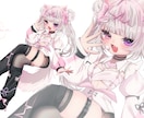 可愛いミニキャラ描きます 小さくて可愛い！デフォルメイラスト！ イメージ2