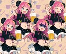 ポップなイラスト描きます ポップでビビットなかわいいイラストを制作します！ イメージ6