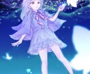 手書きのデジタルイラストを制作します キャラクターの個性にさらに魅力を加えましょう! イメージ2